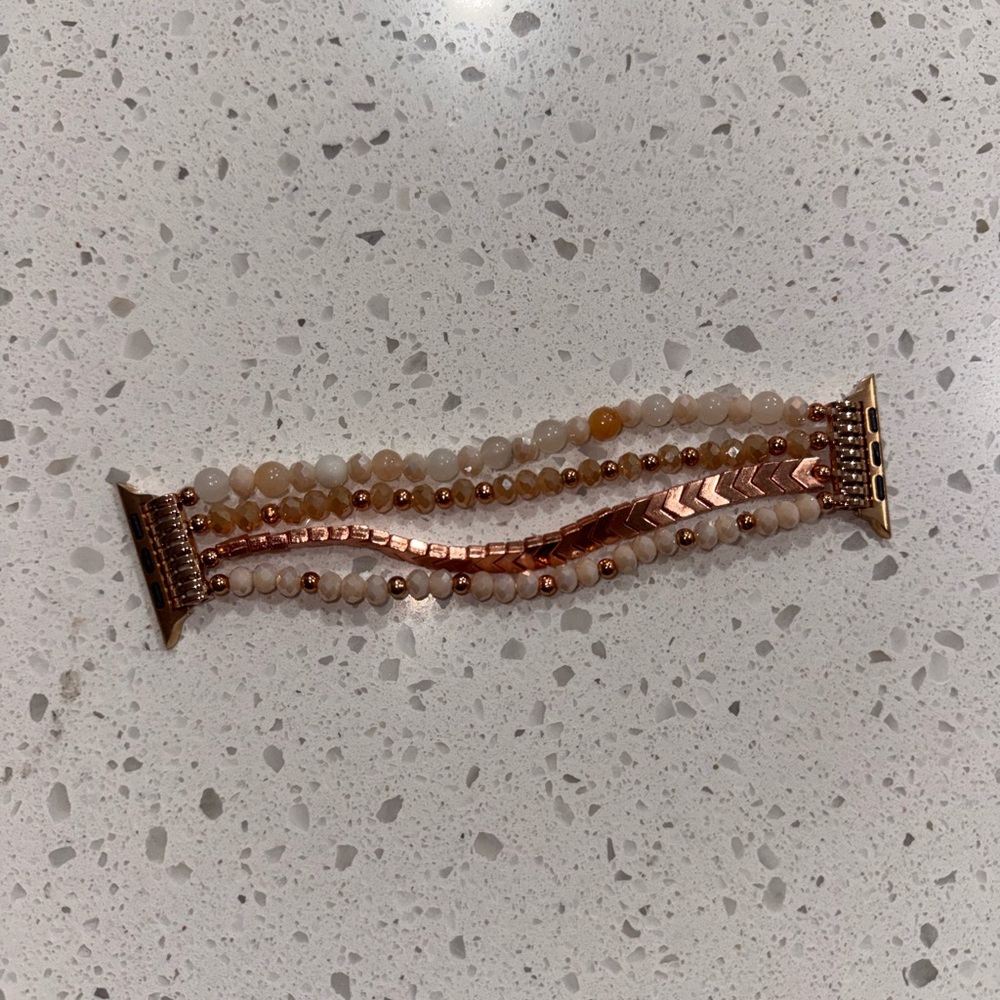 Beaded Apple Watch band